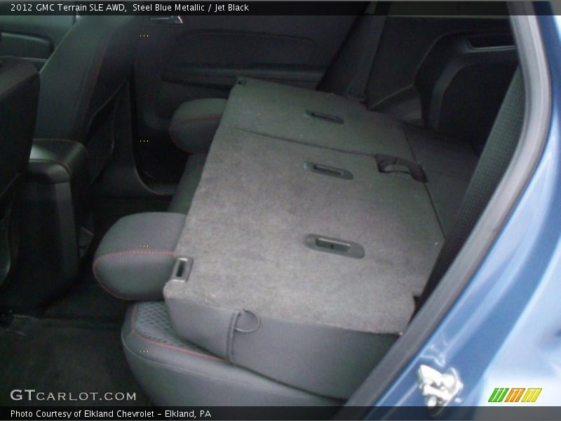 Steel Blue Metallic / Jet Black 2012 GMC Terrain SLE AWD
