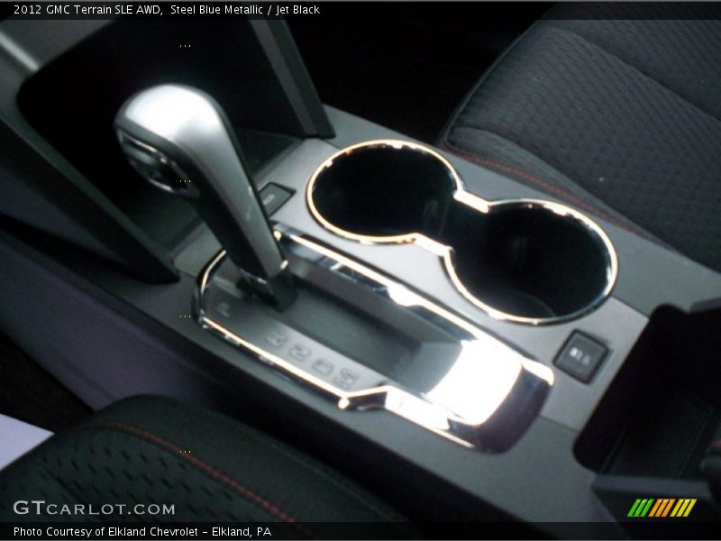 Steel Blue Metallic / Jet Black 2012 GMC Terrain SLE AWD