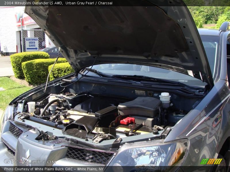 Urban Gray Pearl / Charcoal 2004 Mitsubishi Outlander LS AWD