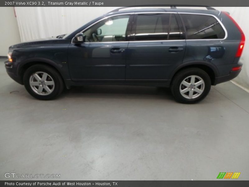 Titanium Gray Metallic / Taupe 2007 Volvo XC90 3.2