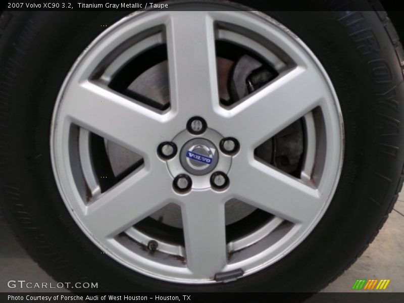 Titanium Gray Metallic / Taupe 2007 Volvo XC90 3.2