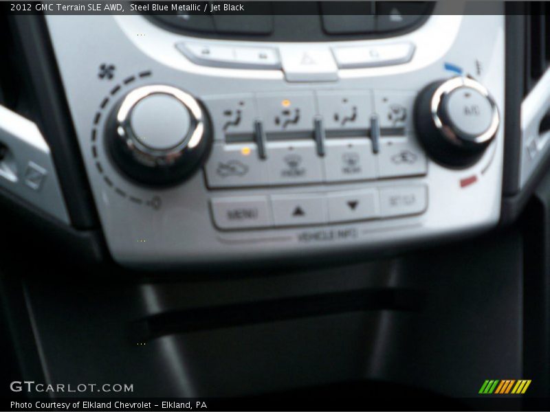 Steel Blue Metallic / Jet Black 2012 GMC Terrain SLE AWD