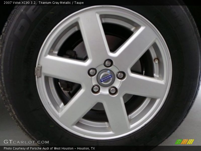 Titanium Gray Metallic / Taupe 2007 Volvo XC90 3.2