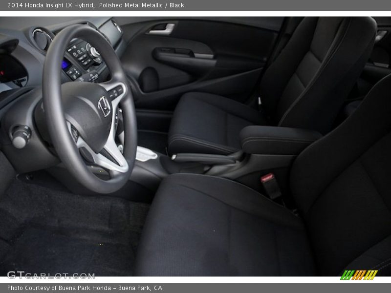 Polished Metal Metallic / Black 2014 Honda Insight LX Hybrid