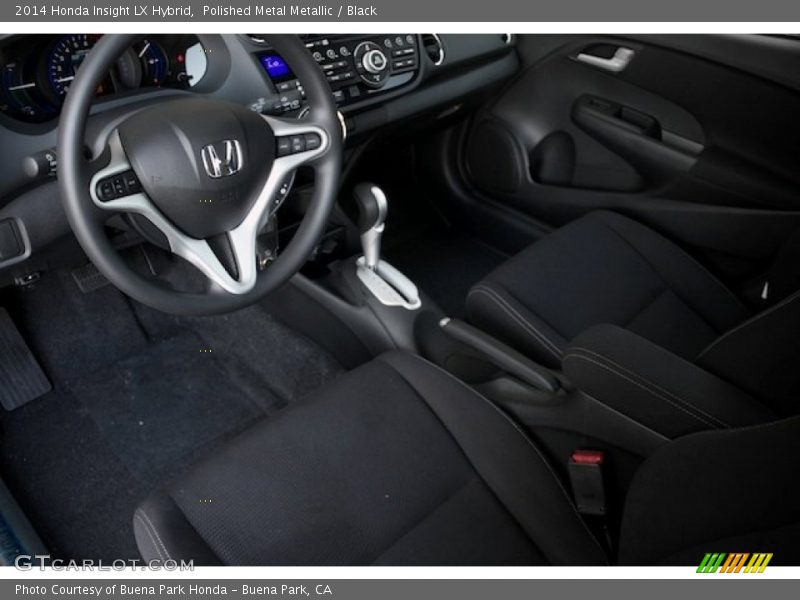 Polished Metal Metallic / Black 2014 Honda Insight LX Hybrid
