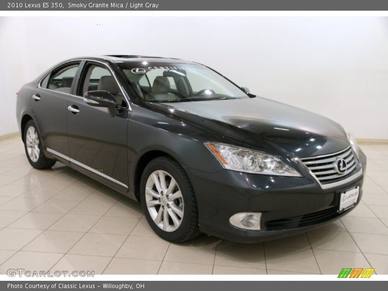 Smoky Granite Mica / Light Gray 2010 Lexus ES 350
