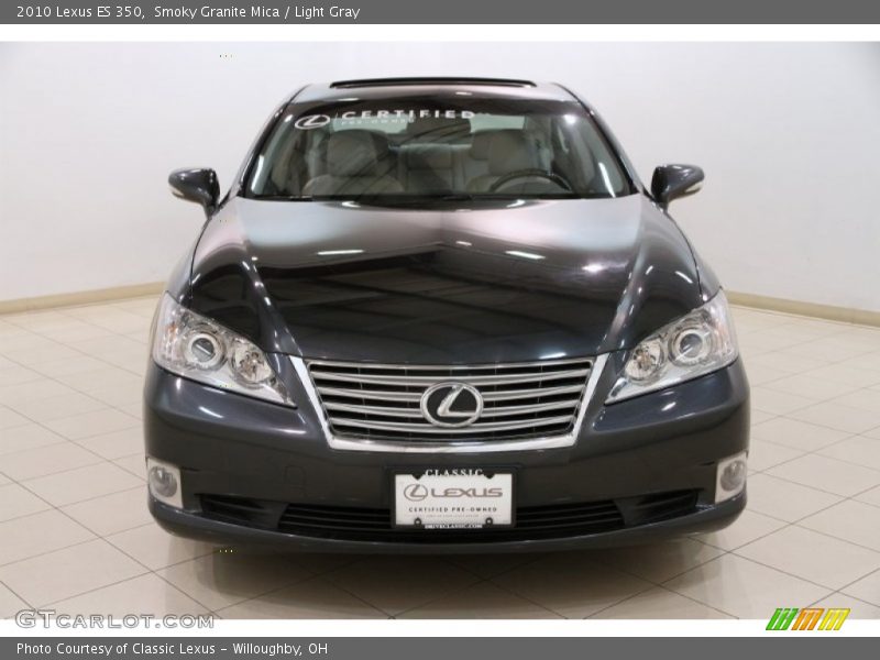 Smoky Granite Mica / Light Gray 2010 Lexus ES 350