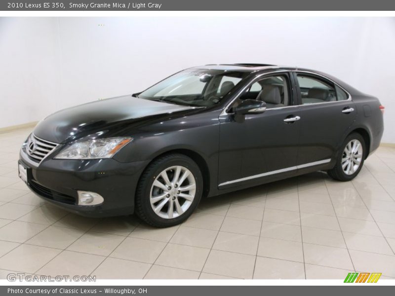 Smoky Granite Mica / Light Gray 2010 Lexus ES 350