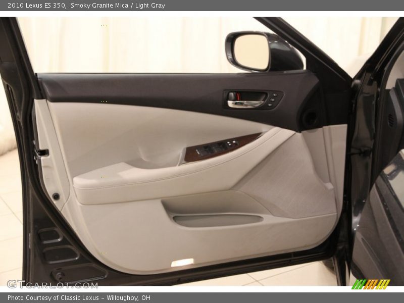 Smoky Granite Mica / Light Gray 2010 Lexus ES 350