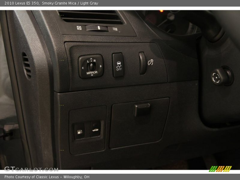 Smoky Granite Mica / Light Gray 2010 Lexus ES 350