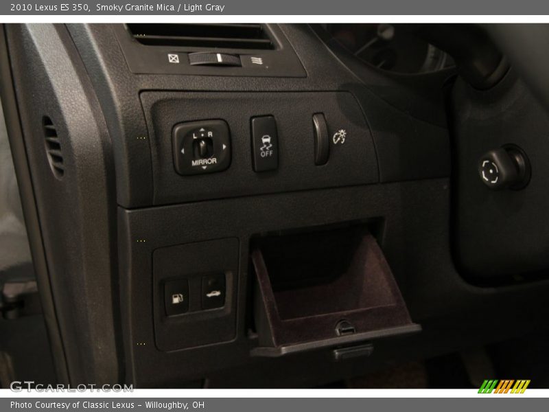 Smoky Granite Mica / Light Gray 2010 Lexus ES 350