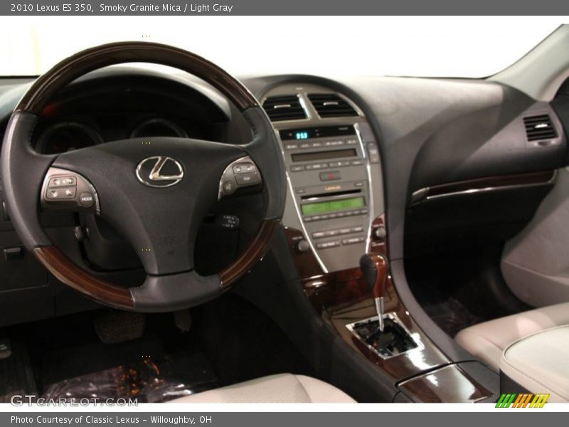 Smoky Granite Mica / Light Gray 2010 Lexus ES 350