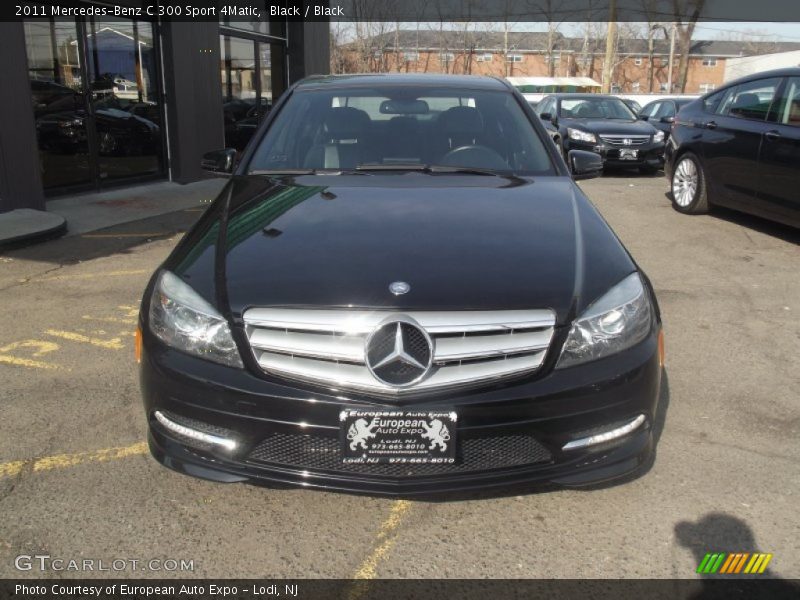 Black / Black 2011 Mercedes-Benz C 300 Sport 4Matic