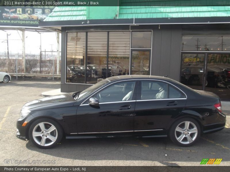 Black / Black 2011 Mercedes-Benz C 300 Sport 4Matic