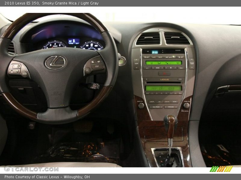 Smoky Granite Mica / Light Gray 2010 Lexus ES 350