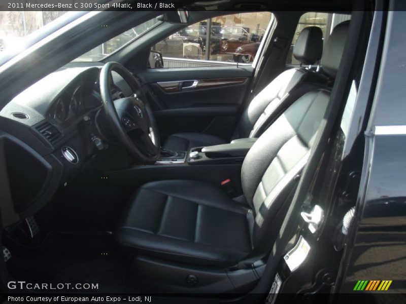 Black / Black 2011 Mercedes-Benz C 300 Sport 4Matic