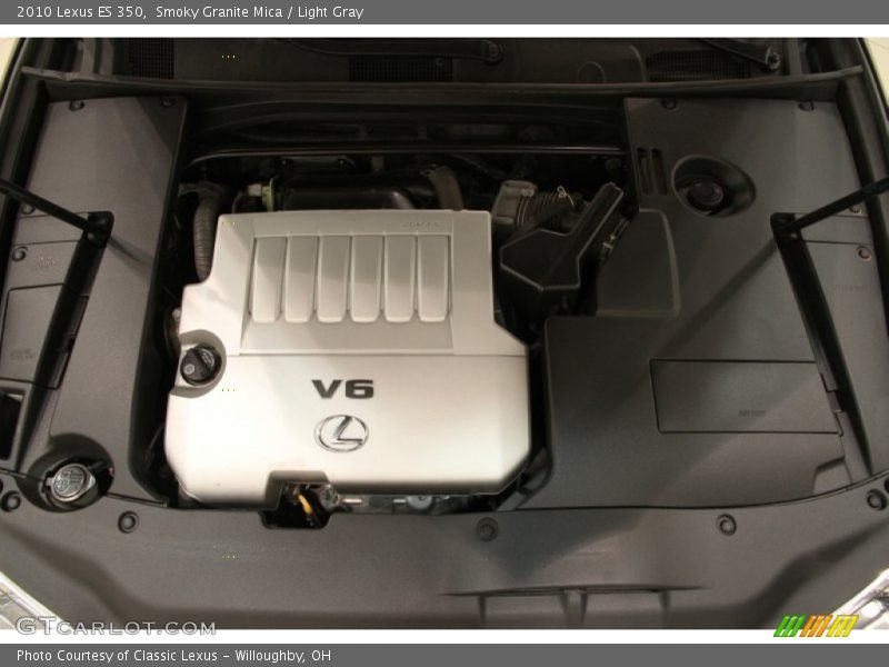 Smoky Granite Mica / Light Gray 2010 Lexus ES 350