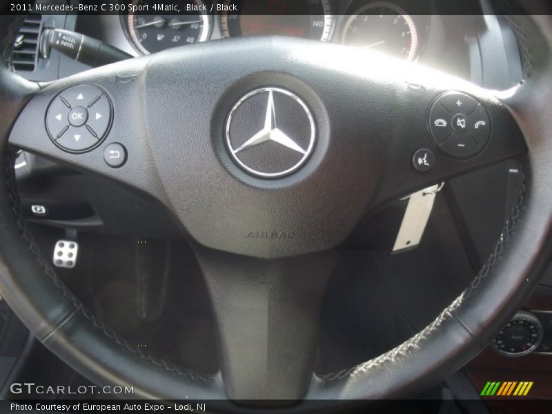 Black / Black 2011 Mercedes-Benz C 300 Sport 4Matic