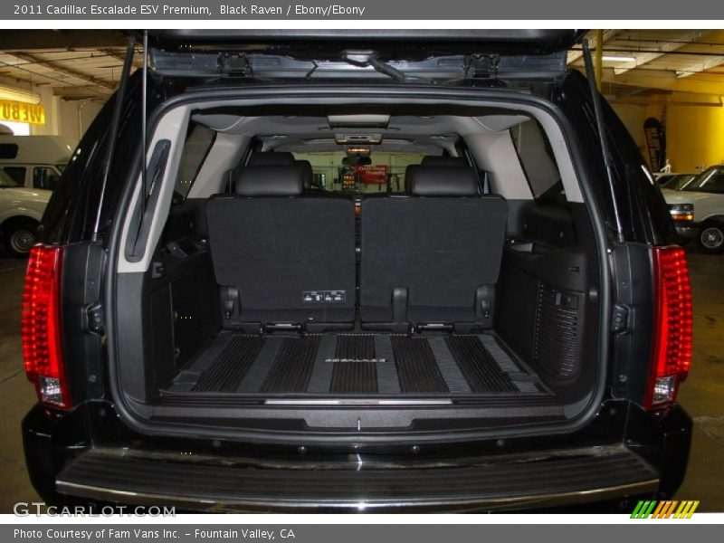 Black Raven / Ebony/Ebony 2011 Cadillac Escalade ESV Premium
