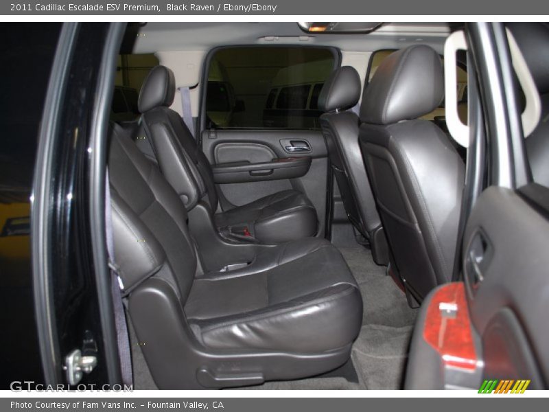 Black Raven / Ebony/Ebony 2011 Cadillac Escalade ESV Premium