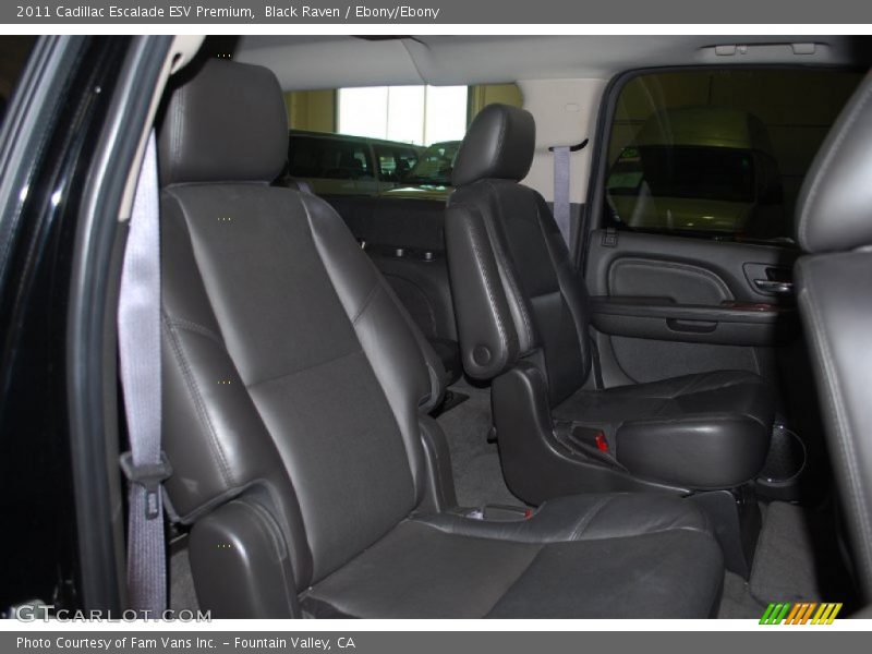 Black Raven / Ebony/Ebony 2011 Cadillac Escalade ESV Premium