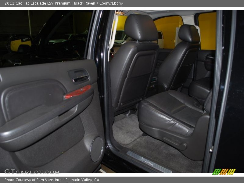 Black Raven / Ebony/Ebony 2011 Cadillac Escalade ESV Premium