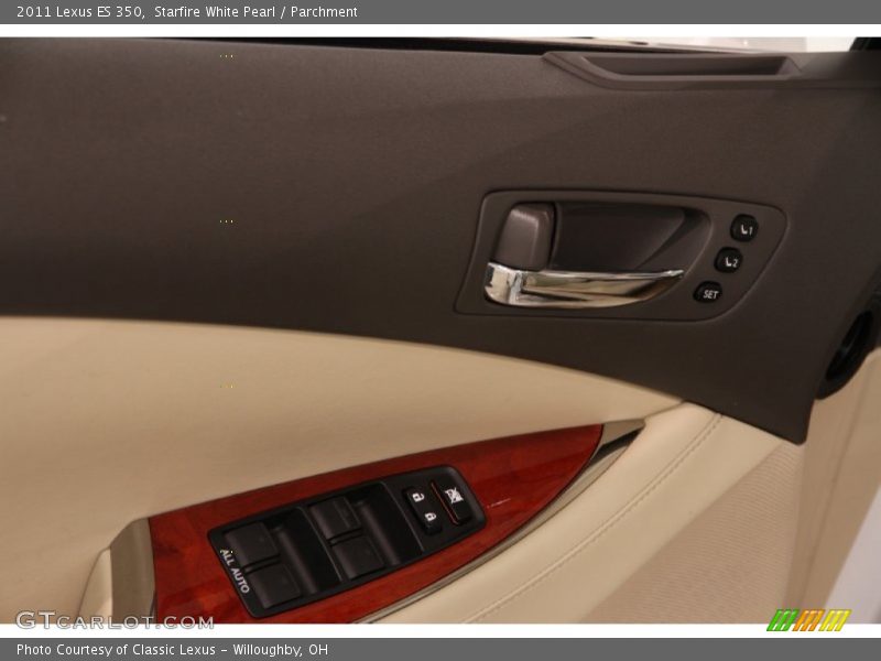 Starfire White Pearl / Parchment 2011 Lexus ES 350