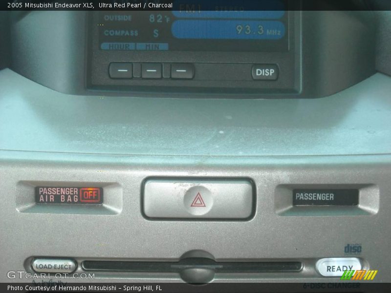 Ultra Red Pearl / Charcoal 2005 Mitsubishi Endeavor XLS