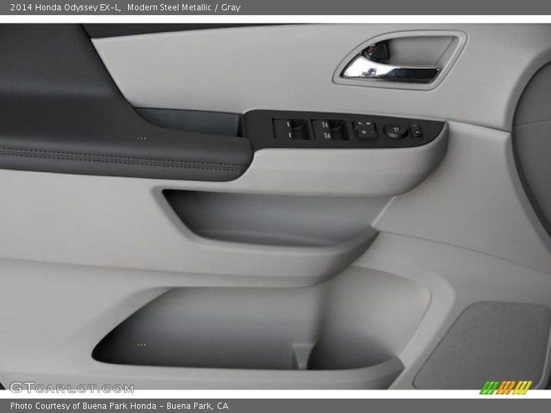 Modern Steel Metallic / Gray 2014 Honda Odyssey EX-L