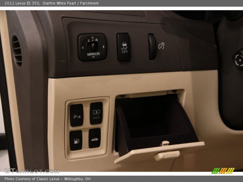 Starfire White Pearl / Parchment 2011 Lexus ES 350