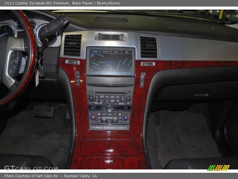 Black Raven / Ebony/Ebony 2011 Cadillac Escalade ESV Premium