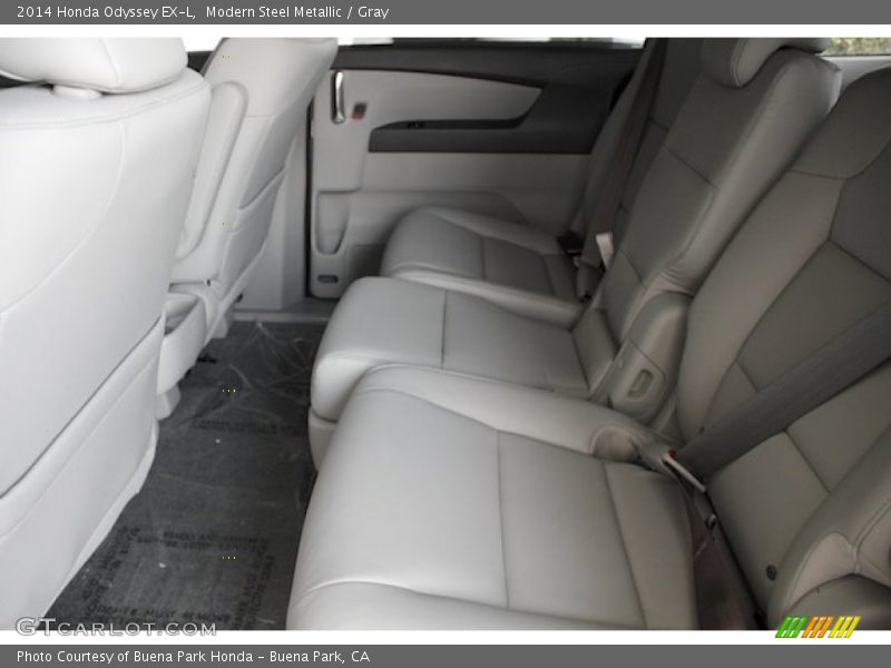 Modern Steel Metallic / Gray 2014 Honda Odyssey EX-L