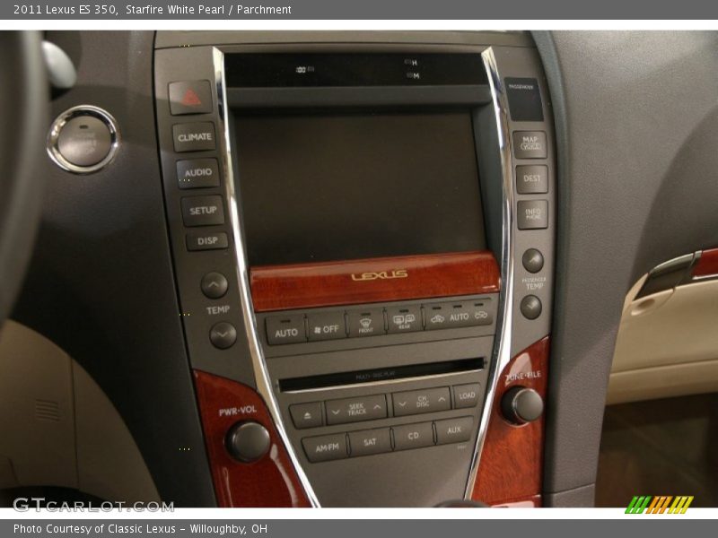 Starfire White Pearl / Parchment 2011 Lexus ES 350