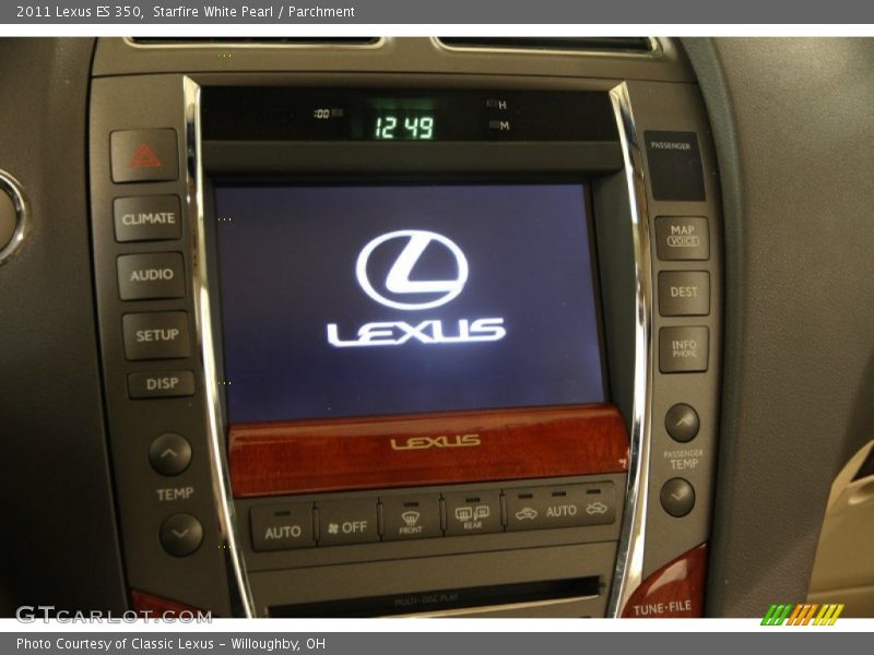 Starfire White Pearl / Parchment 2011 Lexus ES 350