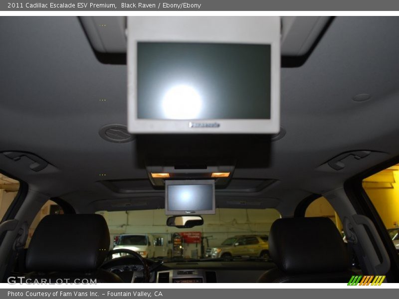 Black Raven / Ebony/Ebony 2011 Cadillac Escalade ESV Premium