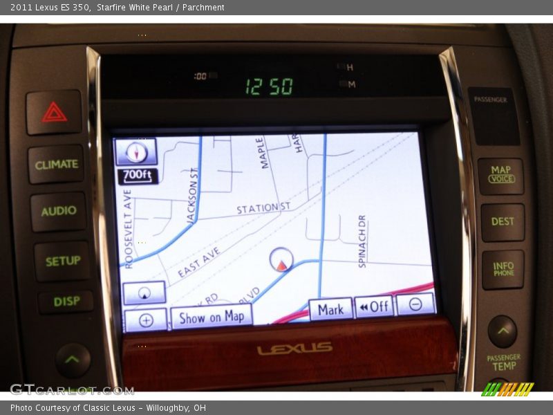 Starfire White Pearl / Parchment 2011 Lexus ES 350