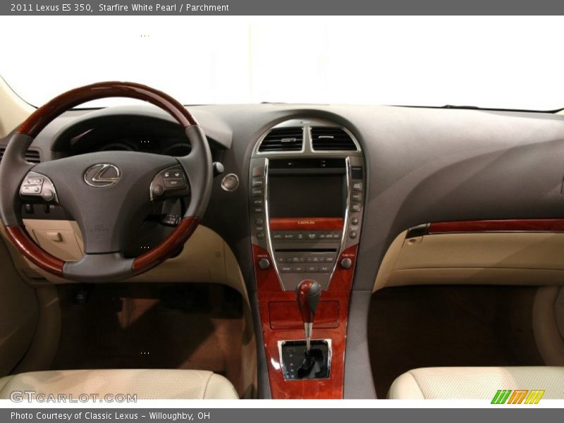 Starfire White Pearl / Parchment 2011 Lexus ES 350
