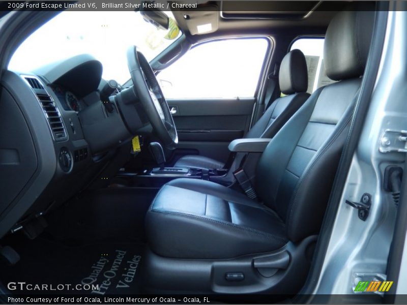  2009 Escape Limited V6 Charcoal Interior