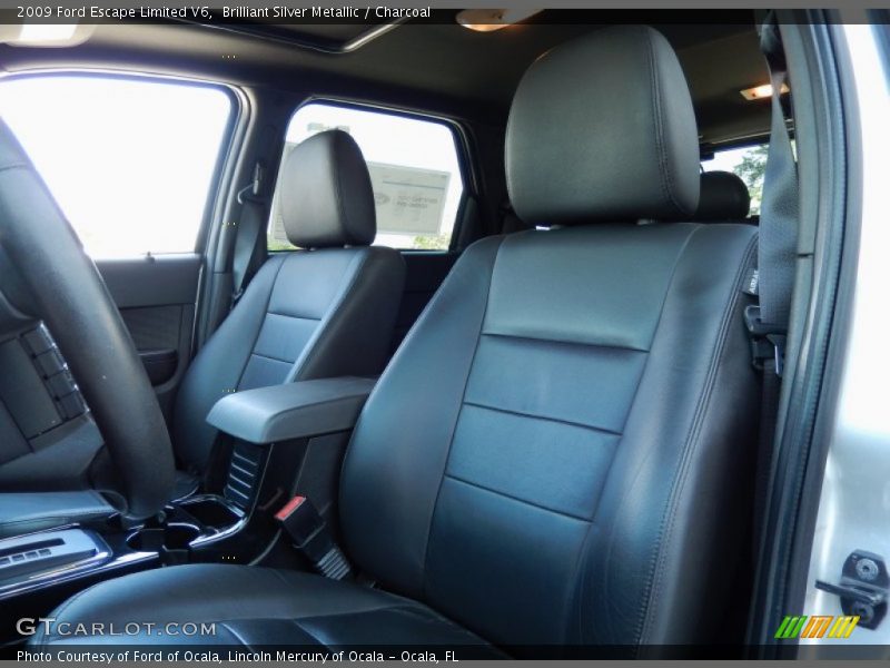 Front Seat of 2009 Escape Limited V6