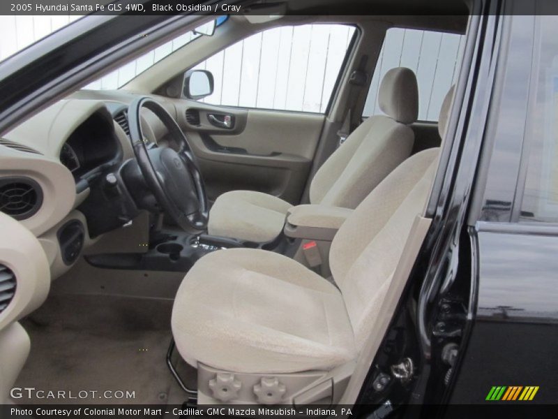 Black Obsidian / Gray 2005 Hyundai Santa Fe GLS 4WD