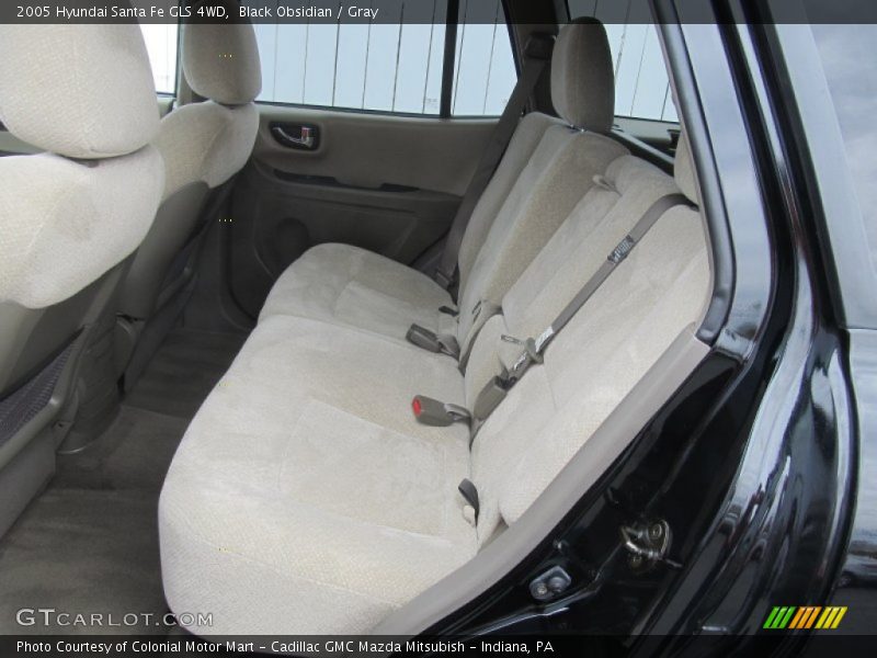 Black Obsidian / Gray 2005 Hyundai Santa Fe GLS 4WD