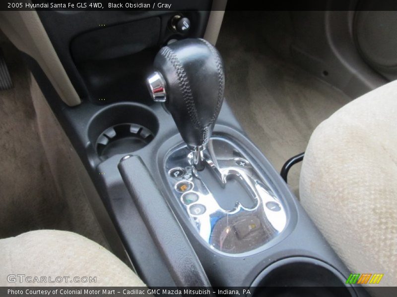 Black Obsidian / Gray 2005 Hyundai Santa Fe GLS 4WD