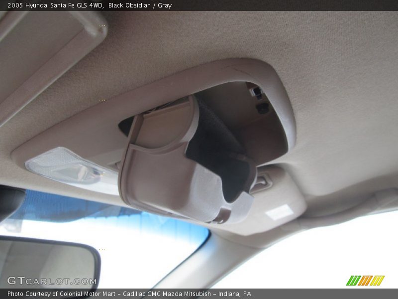 Black Obsidian / Gray 2005 Hyundai Santa Fe GLS 4WD