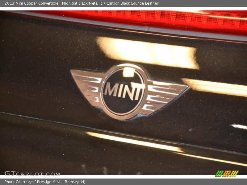 Midnight Black Metallic / Carbon Black Lounge Leather 2013 Mini Cooper Convertible