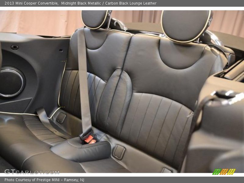 Midnight Black Metallic / Carbon Black Lounge Leather 2013 Mini Cooper Convertible