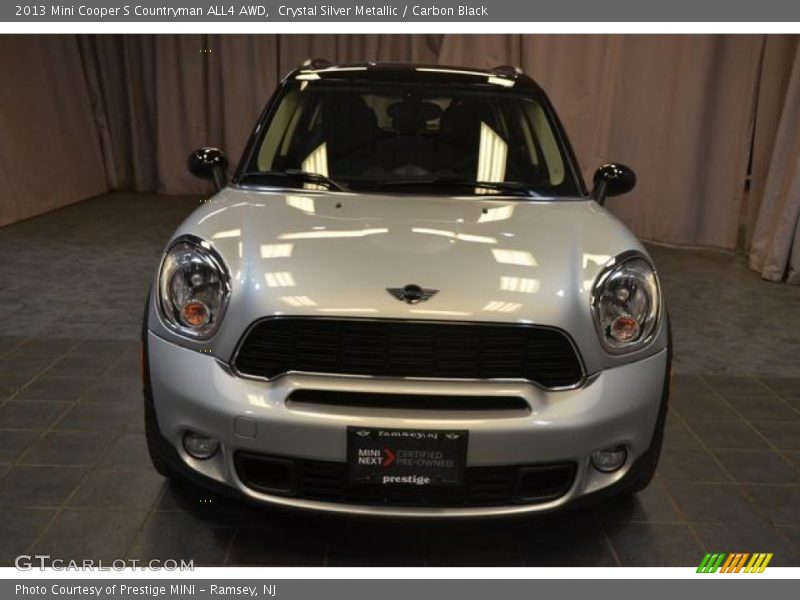 Crystal Silver Metallic / Carbon Black 2013 Mini Cooper S Countryman ALL4 AWD