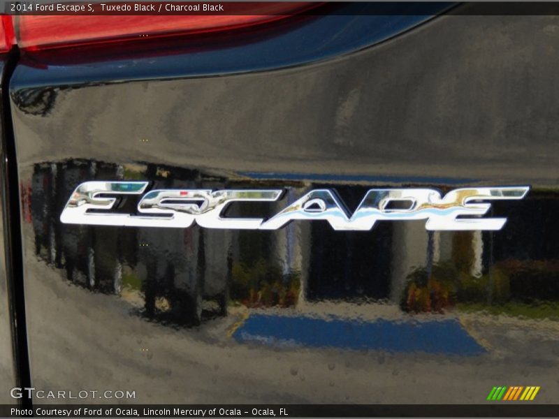 Tuxedo Black / Charcoal Black 2014 Ford Escape S