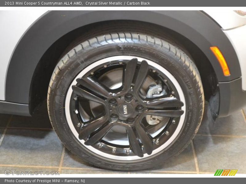 Crystal Silver Metallic / Carbon Black 2013 Mini Cooper S Countryman ALL4 AWD