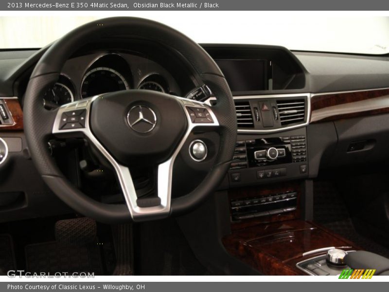 Dashboard of 2013 E 350 4Matic Sedan