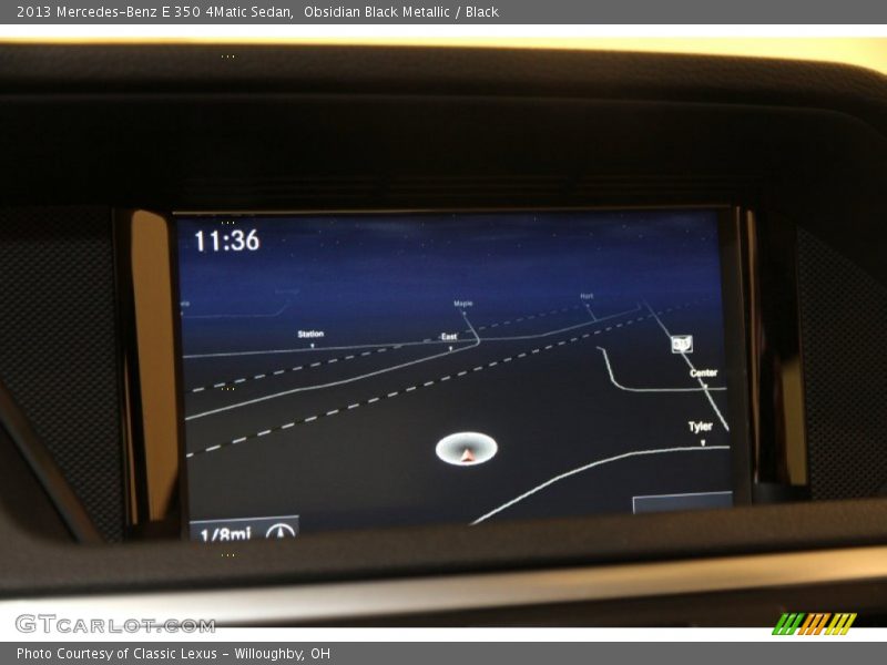 Navigation of 2013 E 350 4Matic Sedan
